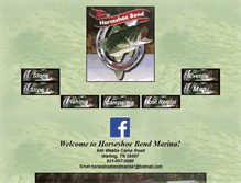 Tablet Screenshot of horseshoebendmarina.com